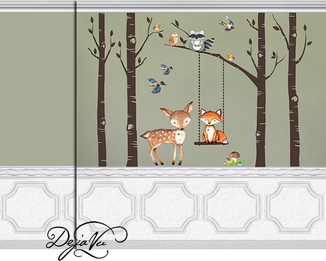 Second Life Marketplace ^Dejavu^ Full Perm Baby Room Wallpaper 17